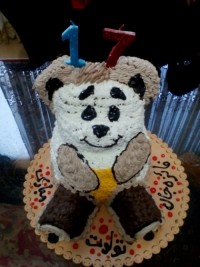 کیک تولددخترم