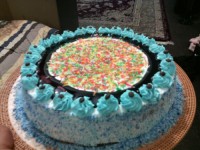 کیک خامه ای نسیم پز ب مناسبت عیدغدیر