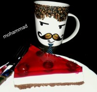 بفرمایید چیز کیک آلبالو