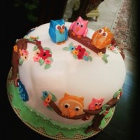 کیک با تم کودکانه