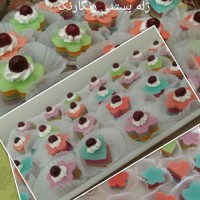 ژله بستنی رنگارنگ