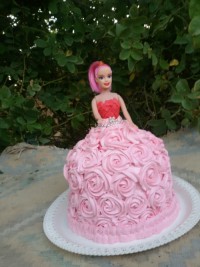 کیک فرشته برفی