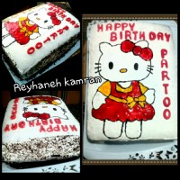 کیک تولد کیتی