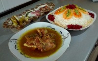 چلو گوشت گوسفندی