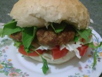 همبرگر مخصوص خانگی