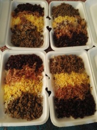 عدس پلو نذری