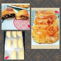 پیراشکی گوشت بخارپز