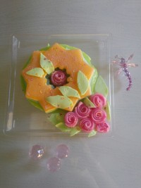 ژله بستنی برای تولد دوستم:-):-)