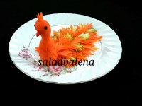 سبزی آرایی با هویج