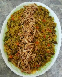 پلوی سبزیجات