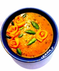 سوپ جو با مرغ (رژیمی)