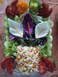 سالاد من : :-)