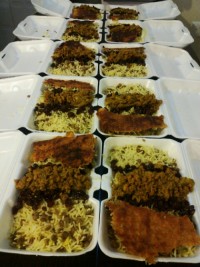 عدس پلو نذری نذر همه قبول