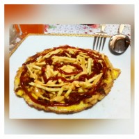 پیتزا تخم مرغی