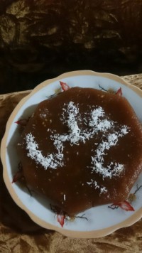 حلواباشیره خرما خیلی خوشمزه