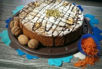 کیک هویچ گردو