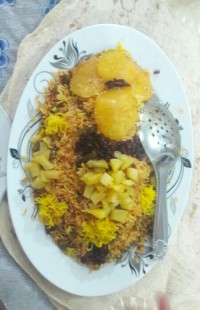 لوبیاپلوباته دیگ کنجدی