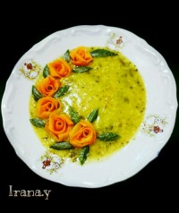 سوپ کرفس و سیب زمینی