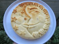 کیک بادام زمینی شکلاتی