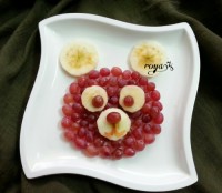 تزیین بشقاب میوه کودک