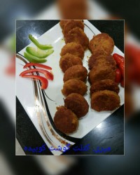 کتلت با گوشت کوبیده