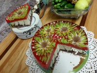 کیک زبرا با روکش ژله برا تولد همسرم