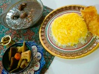 قرمه سبزی نهار امروز من