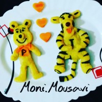 پوره سیب زمینی با روغن زیتون