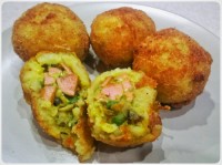 کتلت شکم پر !!!