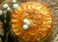 کیک سیب و مارمالاد