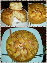 کیک سیب دارچینی