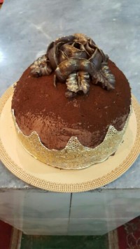 یه کیک فانتزی وکاملا خوراکی