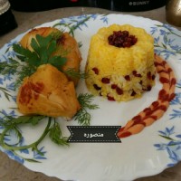 زرشک پلو با مرغ ناهار گل پسرم ????