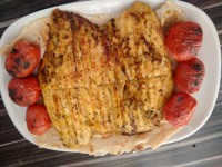 ماهی کباب با مرکبات