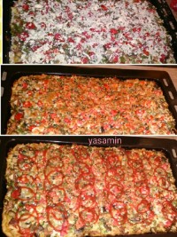 پیتزای مخلوط باخمیر خونگی