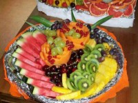 تزیین میوه شب یلدا