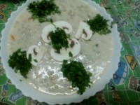 سوپ مرغ یونانی (لیمویی)