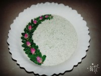 تزیین ماست و خیار
