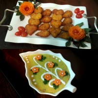 سوپ جو و ناگت خونگی خوشمزه