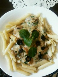 پاستا پنه با سس الفردو