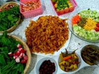 پاستا با گوشت فلفلی