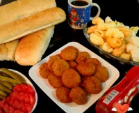فلافل با سویا