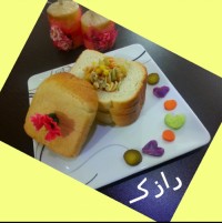 سالاد مرغ و ماکارونی مکزیکی