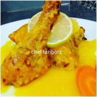 مرغ باسس پرتقال ریسپی ازپاپییون