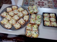 پیتزا روی نون تست...