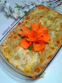 لازانیای گوشت و سویا