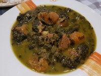 خورش آلواسفناج