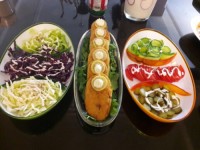 کتلت شکم پر