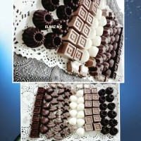 شکلات با مغز کرم نعنایی