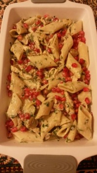 سالاد انار و مرغ